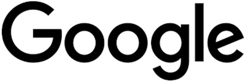 ロゴタイプによるGOOGLEの登録商標